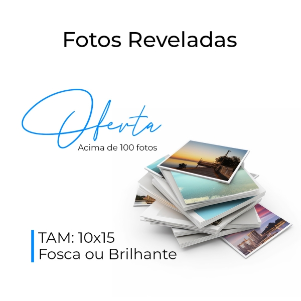 50 Fotos Reveladas (Fosca ou Brilhante) - TAM 10x15 - Image 3