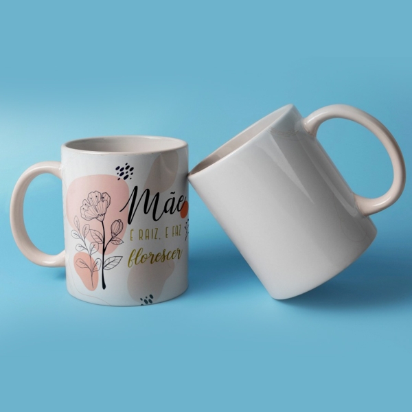 Caneca Branca: Mãe - Mod. 04