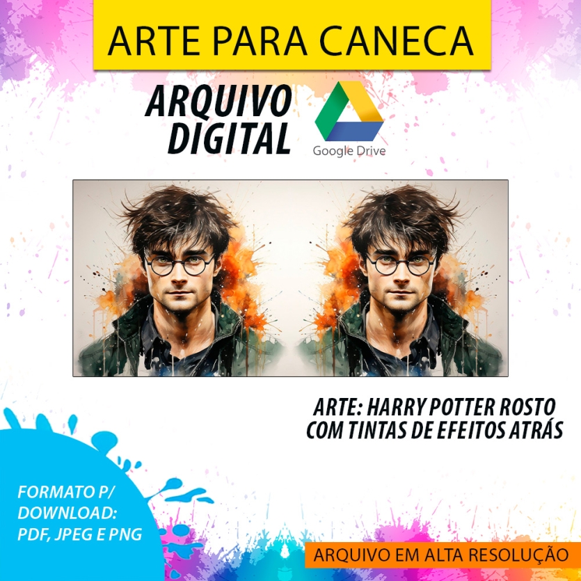 Arte Digital - Harry Potter - Mod. 01